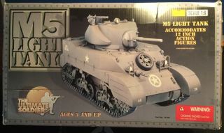 21 Century The Ultimate Soldier M - 5 Light Tank 1/6 Scale For 12” Figures