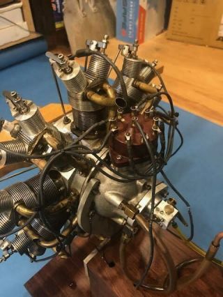 Hodgson 9 cylinder radial engine 4