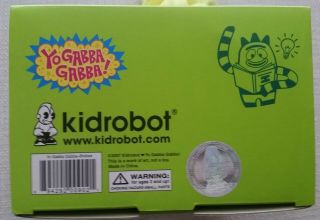Yo Gabba Gabba KidRobot - COMPLETE SET (5) - - Used/Very Good Cond 12