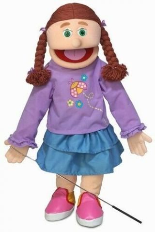 Silly Puppets Amy (caucasian) 25 Inch Full Body Puppet
