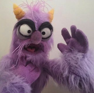 Professional Muppet Style Live Arm Puppet Monster