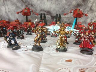 Large Blood Angel Army Painted 2