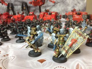 Large Blood Angel Army Painted 5