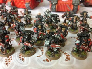 Large Blood Angel Army Painted 7