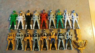Gokaiger Ranger Key Sixth Ranger Full Set Sentai Mighty Morphin Power Rangers