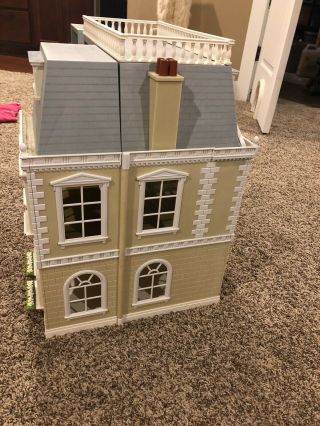 Calico Critters Cloverleaf Manor Mansion Dollhouse Doll House RETIRED 2