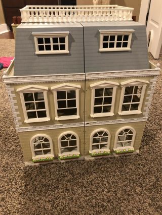 Calico Critters Cloverleaf Manor Mansion Dollhouse Doll House RETIRED 5