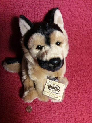 10 " Ganz Webkinz Signature German Shepherd Wks1009 Code Plush Stuffed Toy