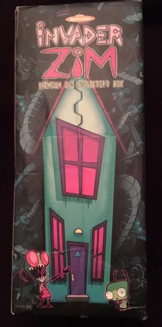 Invader Zim Complete Series Dvd Volumes 1 - 3 House Box Set,  Doggy Disguise Gir