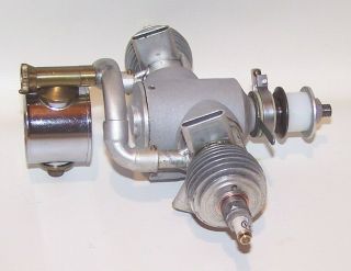 1973 Hurleman Twin.  976 Spark Ignition Model Airplane Engine 2