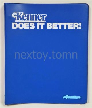 Kenner Does It Better 1980 Pre - Toy Fair Program Sales Binder 26 Pages Rare
