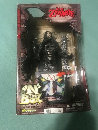Rob Zombie,  Jack In The Box,  Horror Collectible " N " The Box,  Still Plays Dragula