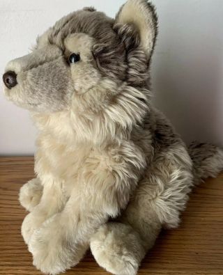 Webkinz Signature Timber Wolf Ganz Stuffed Animal Plush Rare No Code