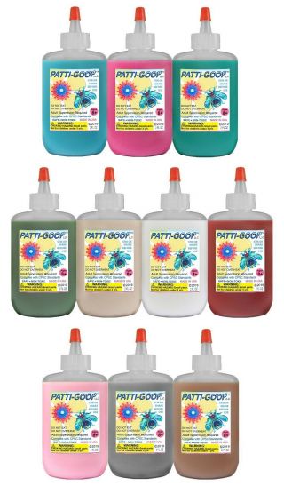 Patti - Goop 10 - Pack Made For Creepy Bugs Toys And Rubbery Crawlers