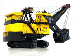 P&H 4100XPC Mining Shovel w/ Lights - 1/50 - TWH Weiss - - Diecast 3