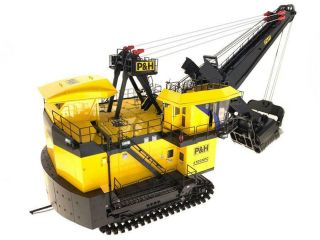 P&H 4100XPC Mining Shovel w/ Lights - 1/50 - TWH Weiss - - Diecast 5
