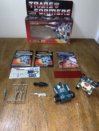 Transformers G1 Mirage Reissue Broken