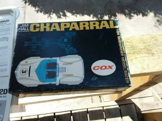 Cox Jim hall chaparral 1/24 scale slot car kit 4