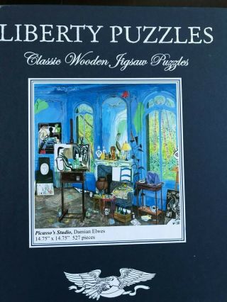 Liberty Classic Wooden Puzzle,  Picasso ' s Studio by Damian Elwes 2