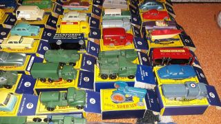 61 ORIG MATCHBOX SERIES 1950’s MOKO LESNEY w/ ORIG BOX es 1950 1960 DIE CAST CAR 10