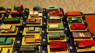 61 ORIG MATCHBOX SERIES 1950’s MOKO LESNEY w/ ORIG BOX es 1950 1960 DIE CAST CAR 12