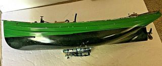 Steam Powered Model Boat With Remote Control Project Boat Live Steam