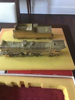 O Scale Brass D&rgw Loco M - 75 4 - 8 - 2 Unpainted