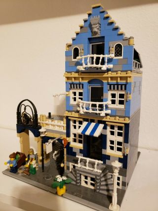 Lego Factory Market Street (10190) 100 Complete,  Without Box And Instructions