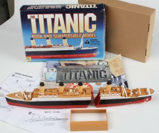 The Titanic Book And Submersible Model By Susan Hughes And Steve Santini
