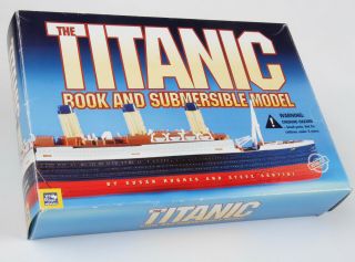 The Titanic Book And Submersible Model by Susan Hughes and Steve Santini 3