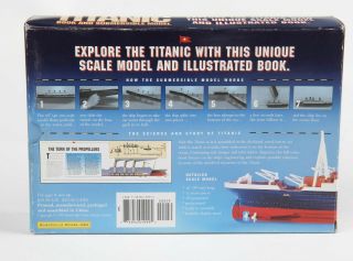 The Titanic Book And Submersible Model by Susan Hughes and Steve Santini 6