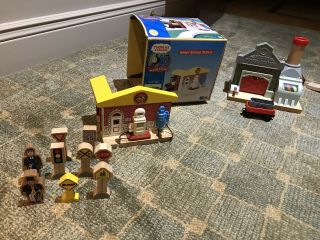 For Aj Only: Thomas & Friends Wooden Railway Tracks,  Trains & Assorted Items