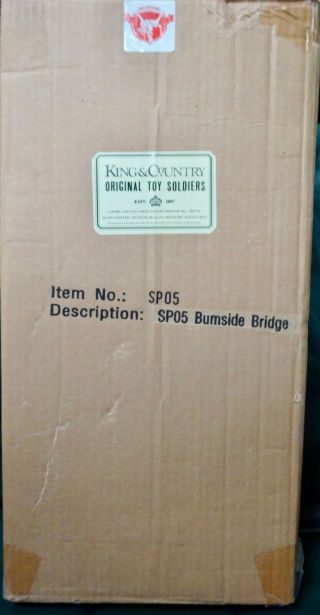 Conte collectables K&C 54mm American civil war Burnside bridge diorama oop 10