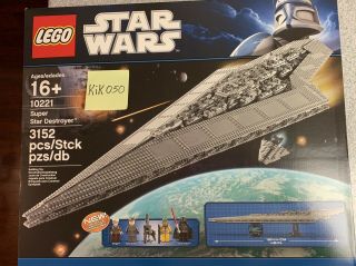Lego Star Wars Star Destroyer (10221) Nib Retired
