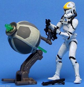 Star Wars Ultra Rare Aotc Loose Clone Trooper Republic Gunship Pilot.  C - 10,