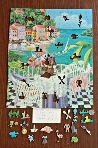 Anne Belle Hand Crafted Wooden Jigsaw Puzzle 