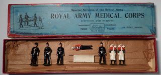 Britains Pre War Set 320 Royal Medical Corps W/ Box
