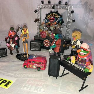 The Muppet Show 25 Years Palisades Series 2 Electric Mayhem Band W/ Stage Animal