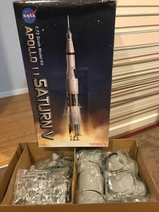 1/72 Dragon,  Apollo 11,  Saturn V,  Parts Bags Never Opened 11017