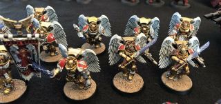 Painted Blood Angels 40k Army With Kitbashes 10