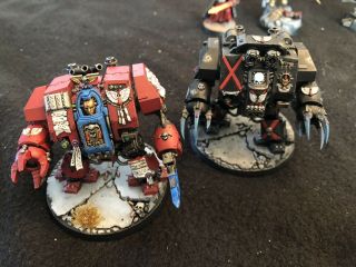 Painted Blood Angels 40k Army With Kitbashes 7