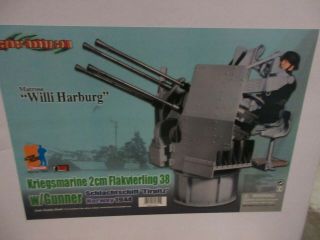 Cyber Hobby 1/6th Scale Willi Harburg & 2cm Flakvierling 38 From Tirpitz 70651