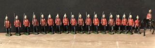 Britains: From Set 36 - The Royal Sussex Regiment.  1st Version Circa 1900