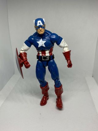 Marvel Legends Captain America W/ Shield Figure 2016 Loose