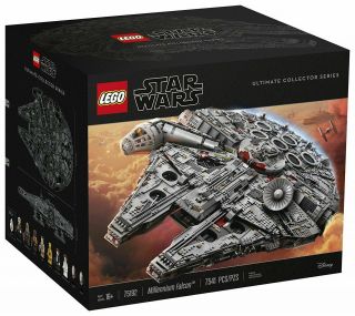 & Sealed: Lego Ultimate Collector Series Millennium Falcon Ucs Model 75192