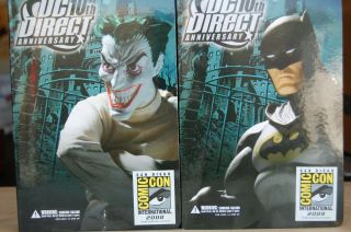 Dc Direct 10th Anniversary Batman And Joker Sdcc 2008 Exclusive