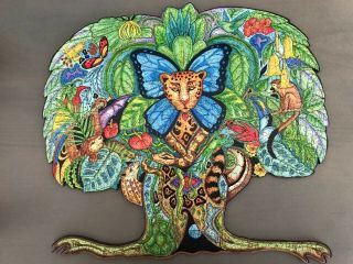 Liberty Classic Wooden Jigsaw Puzzle,  Tree Of Life By Sue Coccia