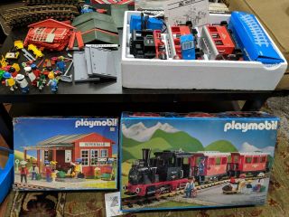 Playmobil Train Set 4002 & 4031 Riverdale G Scale
