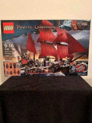4195 Lego Pirates Of The Caribbean Queen Anne’s Revenge - Nib - Usa Seller