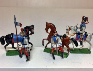 HEYDE (12) French Cavalry Lancers,  Made in Germany ca.  1920, 5